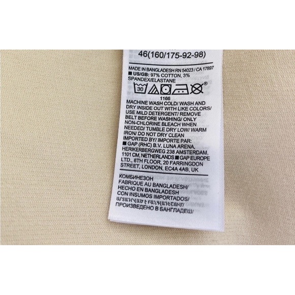 NEW Banana Republic Moleskin Flightsuit Jumpsuit Beige SMALL Womens $190 - Picture 12 of 13